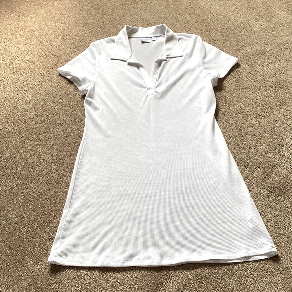 White Swimsuit Coverup - size medium